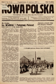 Nowa Polska : tygodnik społeczno-ekonomiczny. 1937, nr 23