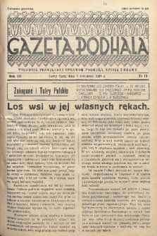 Gazeta Podhala : tygodnik poświęcony sprawom Podhala, Spisza i Orawy. 1938, nr 13