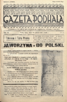 Gazeta Podhala : tygodnik poświęcony sprawom Podhala, Spisza i Orawy. 1938, nr 41