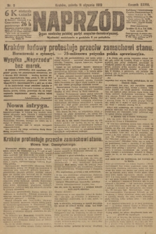 Naprzód : organ centralny polskiej partyi socyalno-demokratycznej. 1919, nr 9