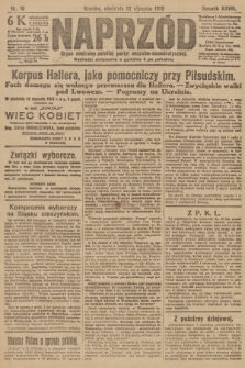 Naprzód : organ centralny polskiej partyi socyalno-demokratycznej. 1919, nr 10