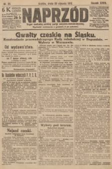 Naprzód : organ centralny polskiej partyi socyalno-demokratycznej. 1919, nr 25