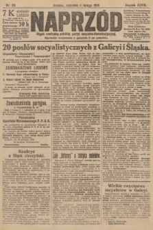 Naprzód : organ centralny polskiej partyi socyalno-demokratycznej. 1919, nr 29