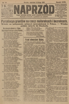 Naprzód : organ centralny polskiej partyi socyalno-demokratycznej. 1919, nr 35