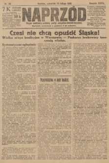 Naprzód : organ centralny polskiej partyi socyalno-demokratycznej. 1919, nr 38