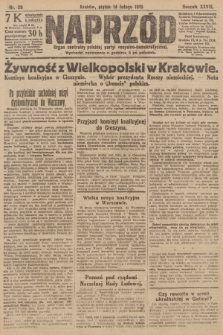 Naprzód : organ centralny polskiej partyi socyalno-demokratycznej. 1919, nr 39