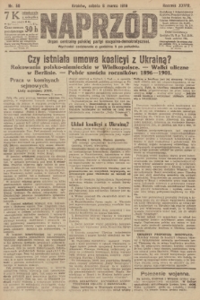 Naprzód : organ centralny polskiej partyi socyalno-demokratycznej. 1919, nr 58