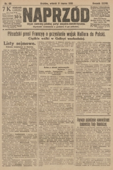 Naprzód : organ centralny polskiej partyi socyalno-demokratycznej. 1919, nr 60
