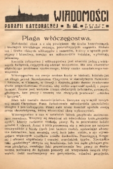 Wiadomości Parafii Katedralnej. 1937, nr 46