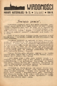 Wiadomości Parafii Katedralnej. 1938, nr 11