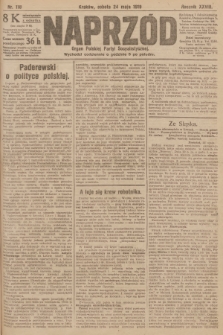 Naprzód : organ Polskiej Partyi Socyalistycznej. 1919, nr 118