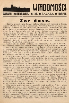 Wiadomości Parafii Katedralnej. 1939, nr 30