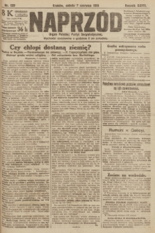 Naprzód : organ Polskiej Partyi Socyalistycznej. 1919, nr 129