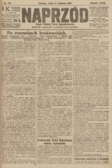 Naprzód : organ Polskiej Partyi Socyalistycznej. 1919, nr 131