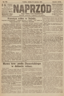 Naprzód : organ Polskiej Partyi Socyalistycznej. 1919, nr 139