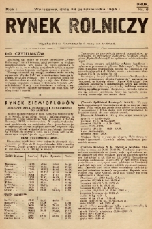 Rynek Rolniczy. 1935, nr 5