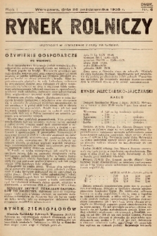 Rynek Rolniczy. 1935, nr 6