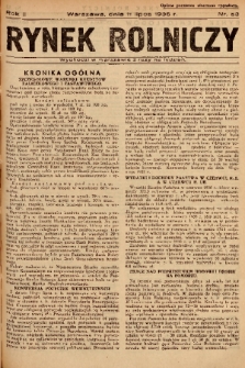 Rynek Rolniczy. 1936, nr 53