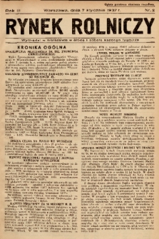 Rynek Rolniczy. 1937, nr 2