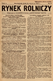 Rynek Rolniczy. 1937, nr 5