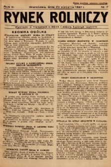 Rynek Rolniczy. 1937, nr 7