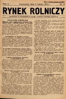 Rynek Rolniczy. 1937, nr 14
