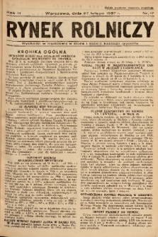Rynek Rolniczy. 1937, nr 17