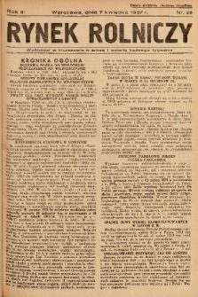 Rynek Rolniczy. 1937, nr 28
