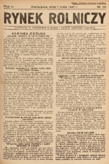 Rynek Rolniczy. 1937, nr 35
