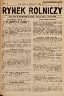 Rynek Rolniczy. 1937, nr 41