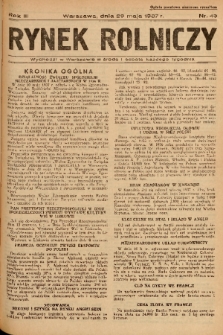 Rynek Rolniczy. 1937, nr 43