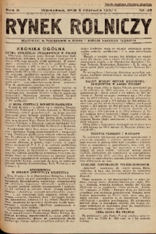 Rynek Rolniczy. 1937, nr 45