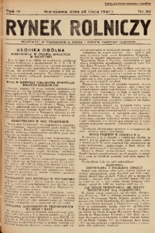 Rynek Rolniczy. 1937, nr 60