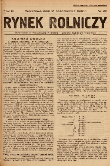 Rynek Rolniczy. 1937, nr 82