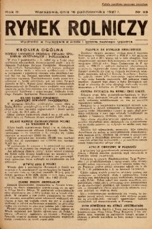 Rynek Rolniczy. 1937, nr 83