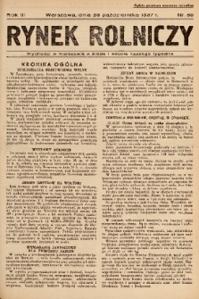 Rynek Rolniczy. 1937, nr 85