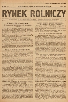 Rynek Rolniczy. 1937, nr 89
