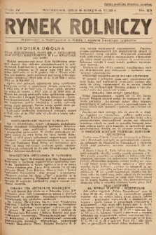 Rynek Rolniczy. 1938, nr 63