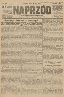 Naprzód : organ Polskiej Partyi Socyalistycznej. 1919, nr 160