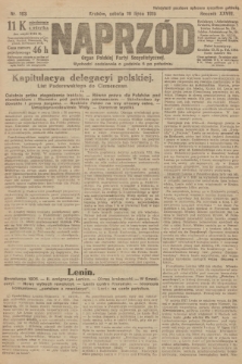 Naprzód : organ Polskiej Partyi Socyalistycznej. 1919, nr 163