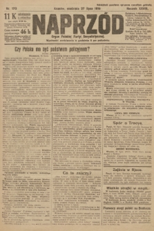Naprzód : organ Polskiej Partyi Socyalistycznej. 1919, nr 170