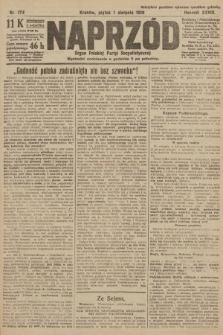 Naprzód : organ Polskiej Partyi Socyalistycznej. 1919, nr 174