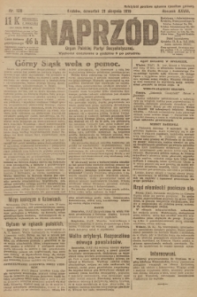 Naprzód : organ Polskiej Partyi Socyalistycznej. 1919, nr 189