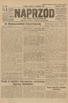 Naprzód : organ Polskiej Partyi Socyalistycznej. 1919, nr 196