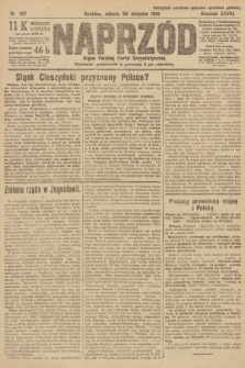 Naprzód : organ Polskiej Partyi Socyalistycznej. 1919, nr 197