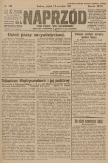 Naprzód : organ Polskiej Partyi Socyalistycznej. 1919, nr 219