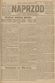 Naprzód : organ Polskiej Partyi Socyalistycznej. 1919, nr 230