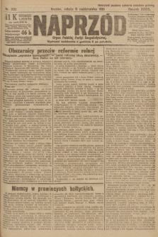 Naprzód : organ Polskiej Partyi Socyalistycznej. 1919, nr 232