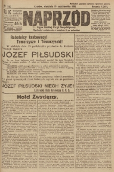 Naprzód : organ Polskiej Partyi Socyalistycznej. 1919, nr 239