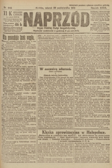 Naprzód : organ Polskiej Partyi Socyalistycznej. 1919, nr 246